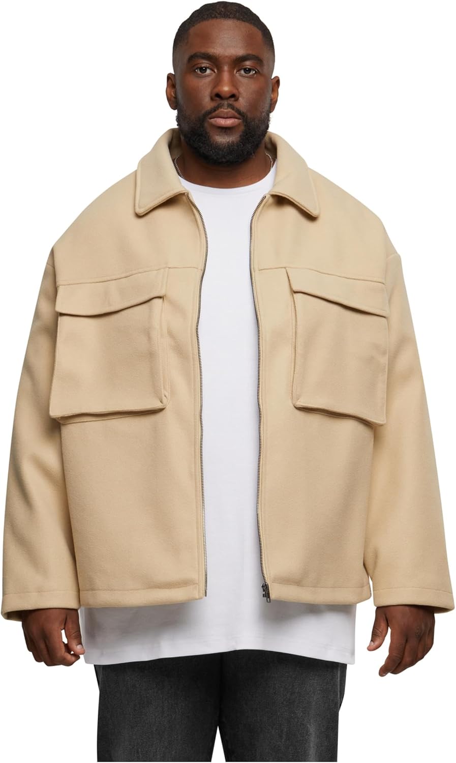 Urban Classics Bomber Jacket Big Pocket Man Mid-season jacket olive