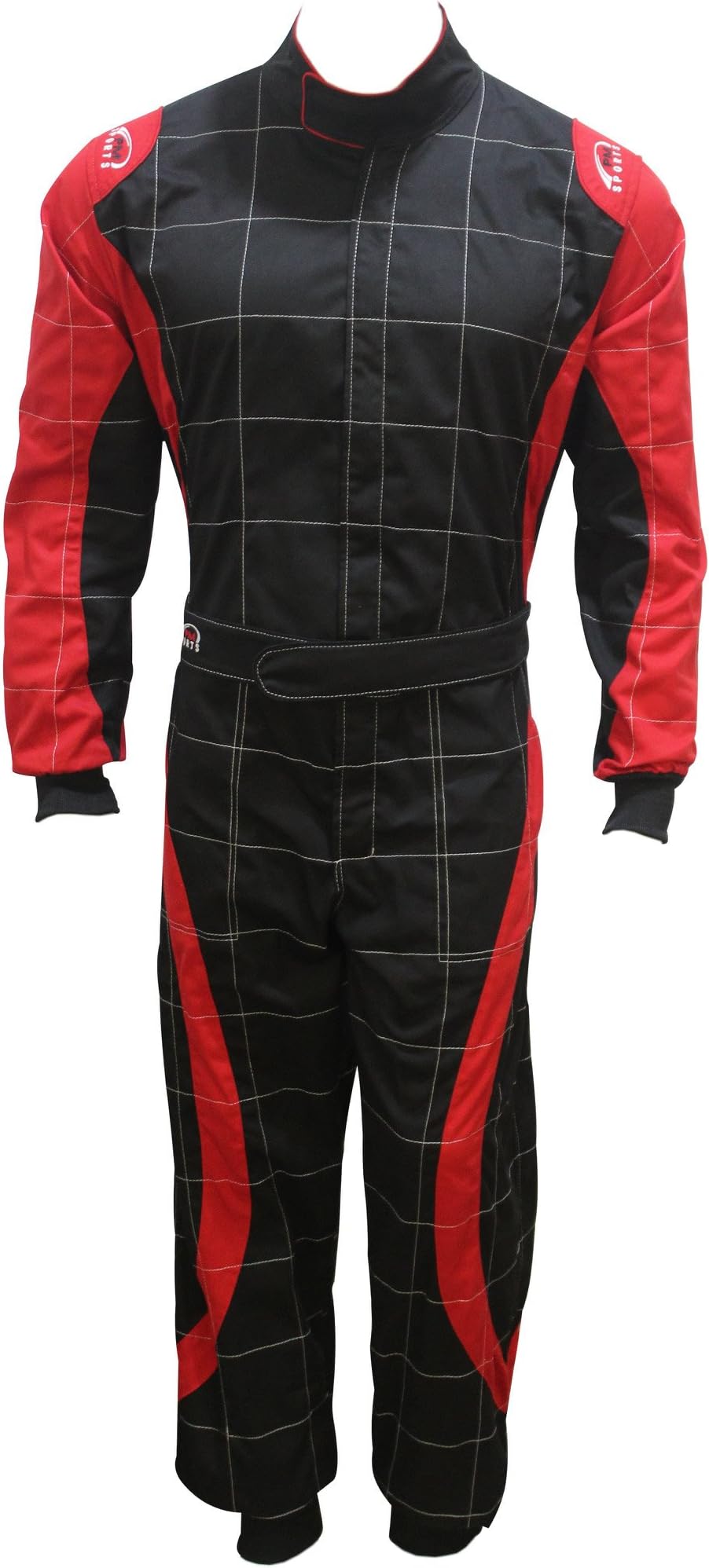 PM Sports Kids Juniors Karting Race Rally Go Kart Suits One Piece Suit Indoor/Outdoor Green