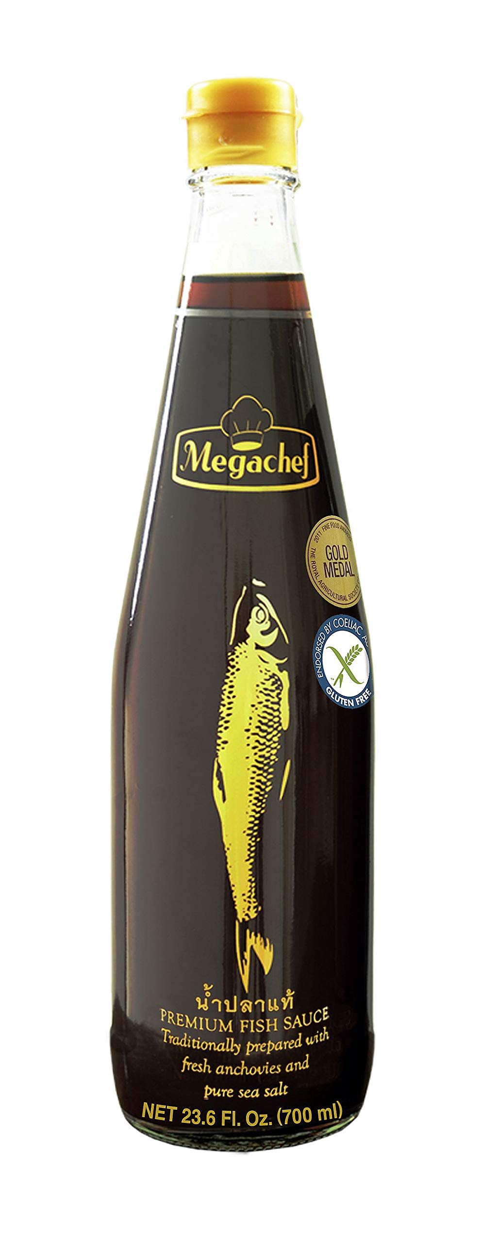 Megachef Premium Fish Sauce, 700 ml, Traditionally Prepared with Fresh Anchovies and Pure Sea Salt (B0DG91WX12) Amazon Price History, Amazon Price Tracker