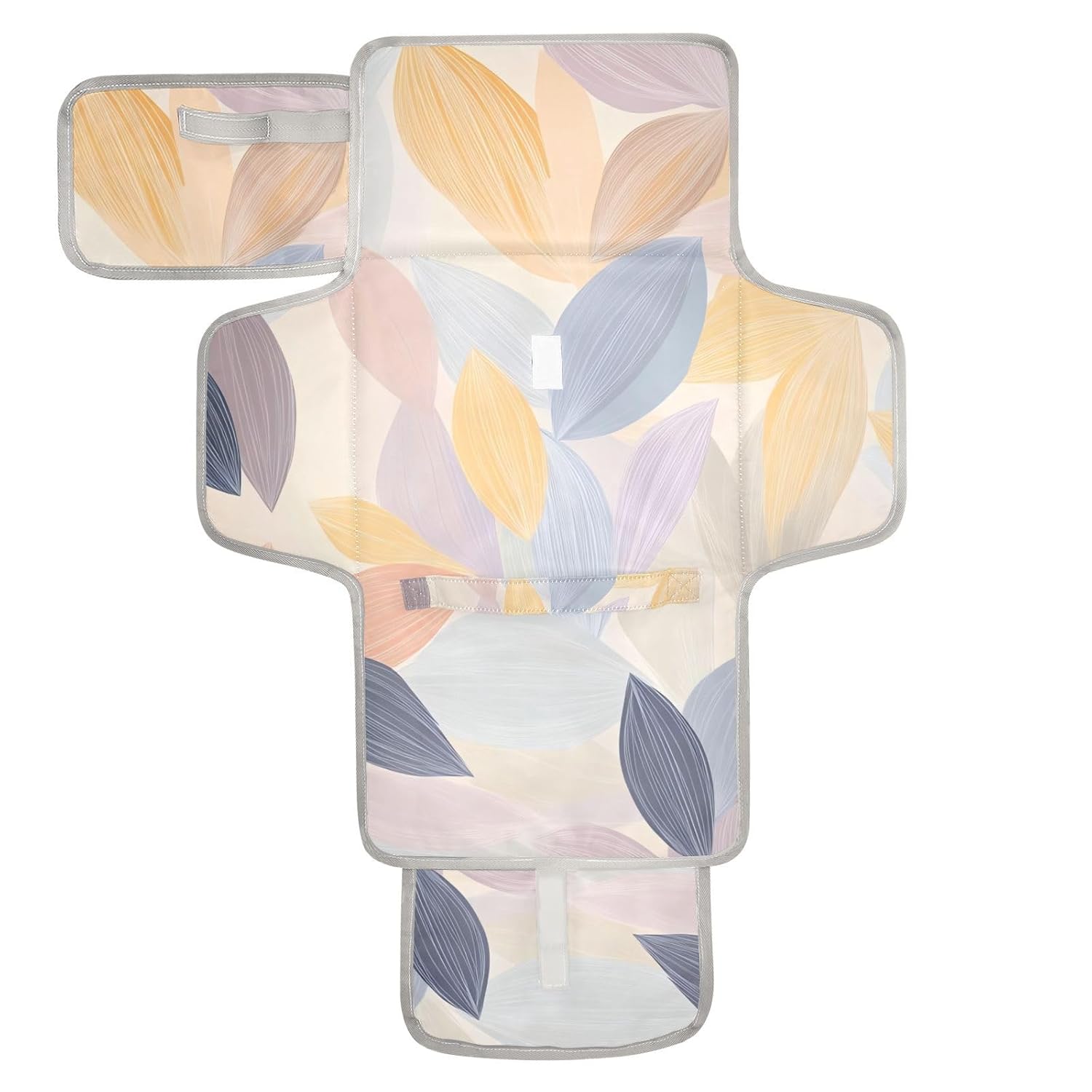 Colorful Leaves Reusable Changing pad for Baby with Tissue Pocket Baby Portable Changing pad Infant Travel Station Kit cambiadores de pa?ales para Bebes