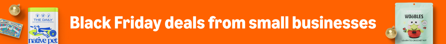 Black Friday deals from small businesses