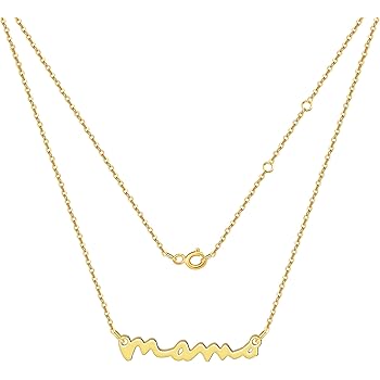 dainty mama necklace