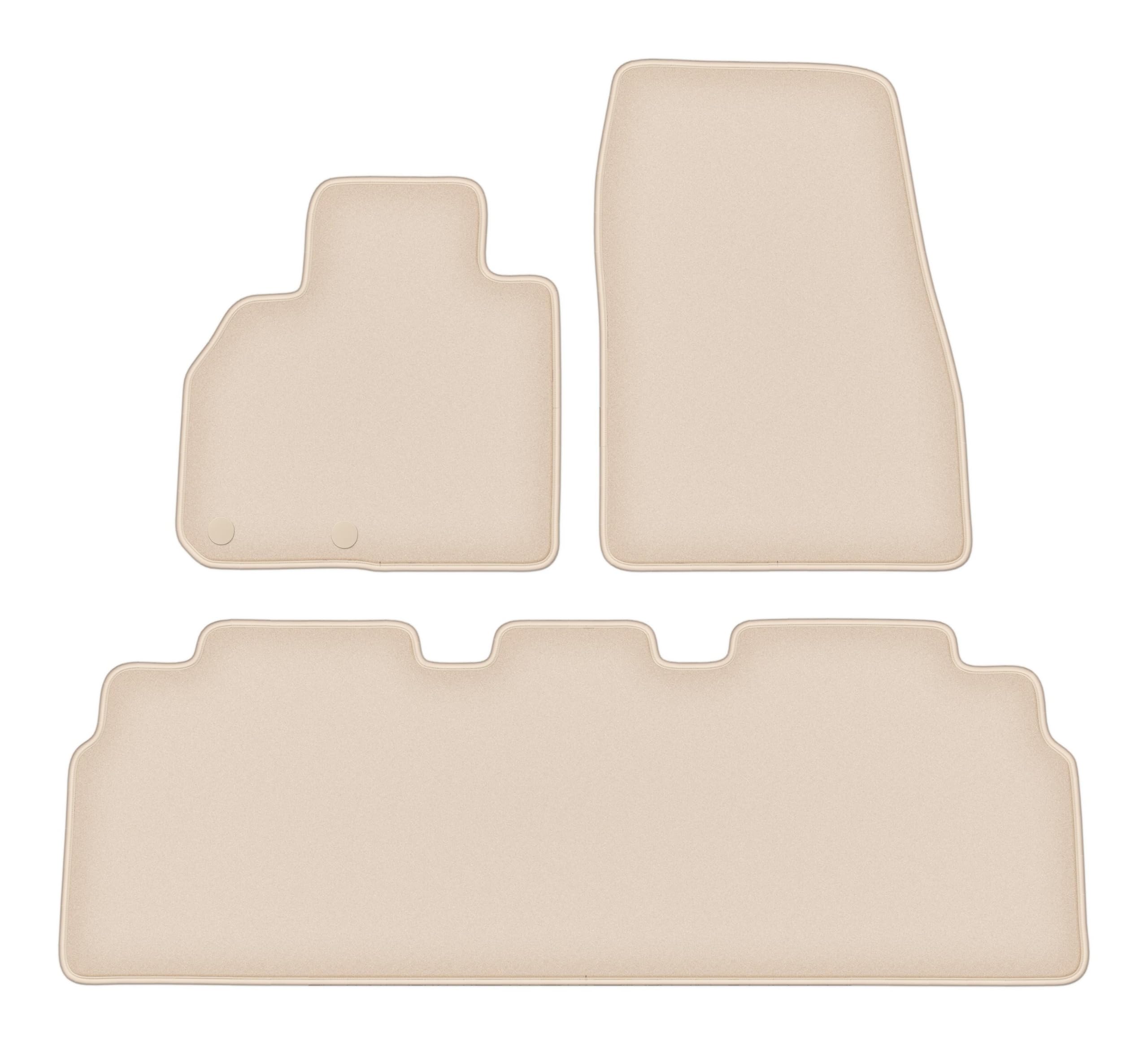 Tapis de Voiture - Renault Espace Initiale (2015-) - Velours Beige - 8