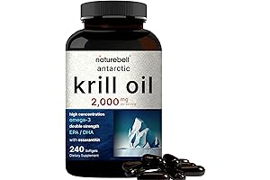 Antarctic Krill Oil 2000mg Supplement: Nature's Bell for Better Health