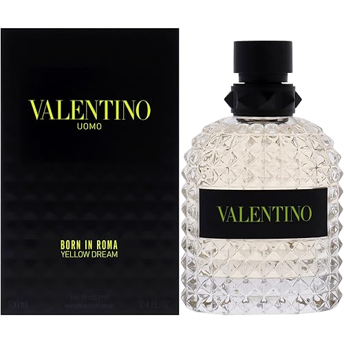 Valentino Uomo Born In Roma Yellow Dream for Men - 3.4 oz EDT Spray