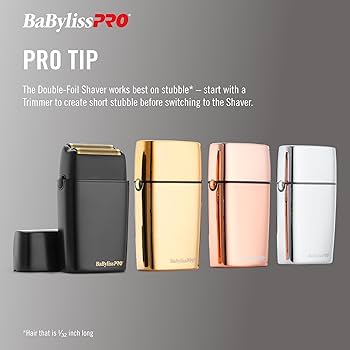 電気シェーバー 髭そり BaBylissPRO FOILFX01 Amazon.com: BaBylissPRO Barberology Foil Shaver FXFS1