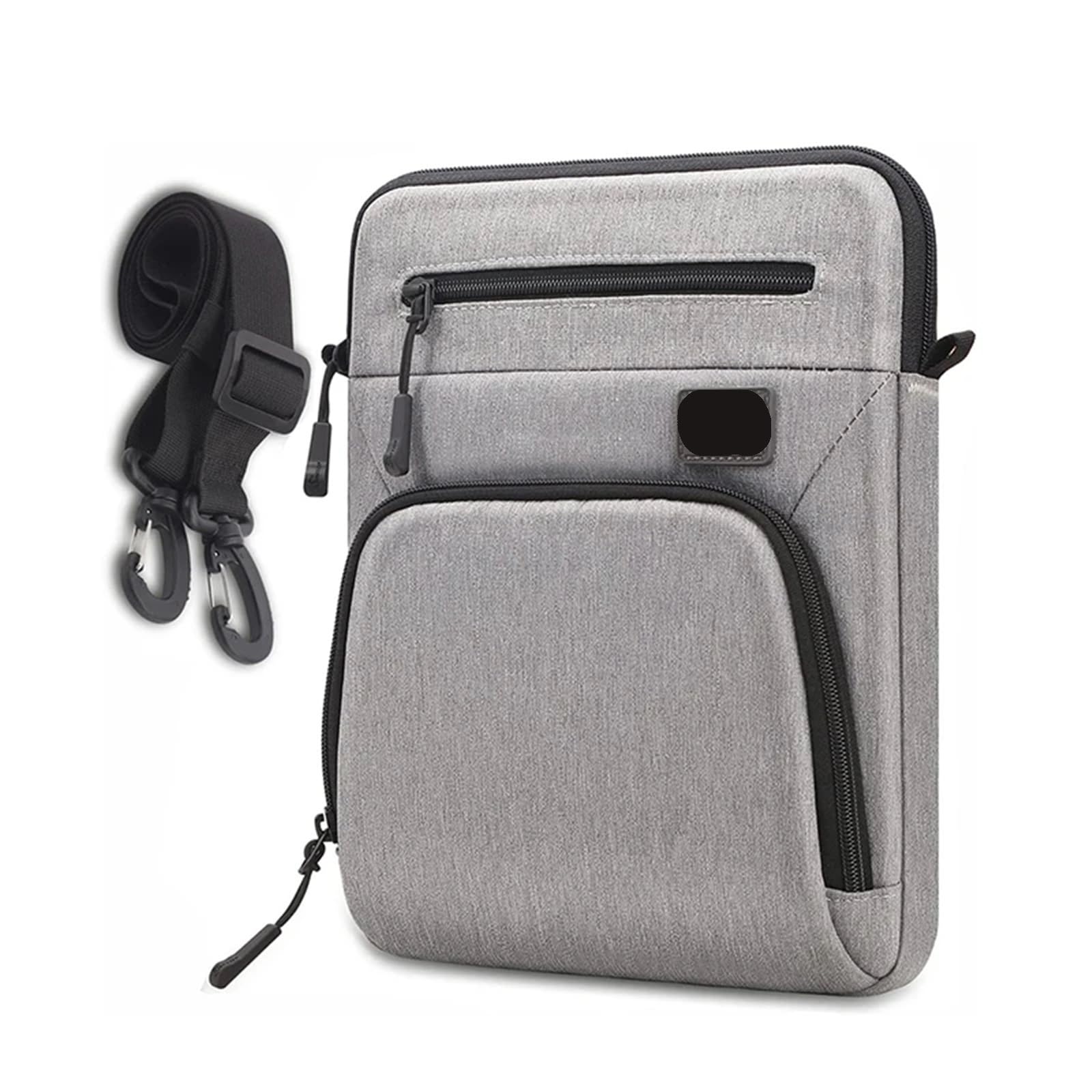 Manicotto per Tablet Borsa for Tablet Custodia da Trasporto con Manico da 12,9 Pollici con Tracolla per Tablet(Light Grey)