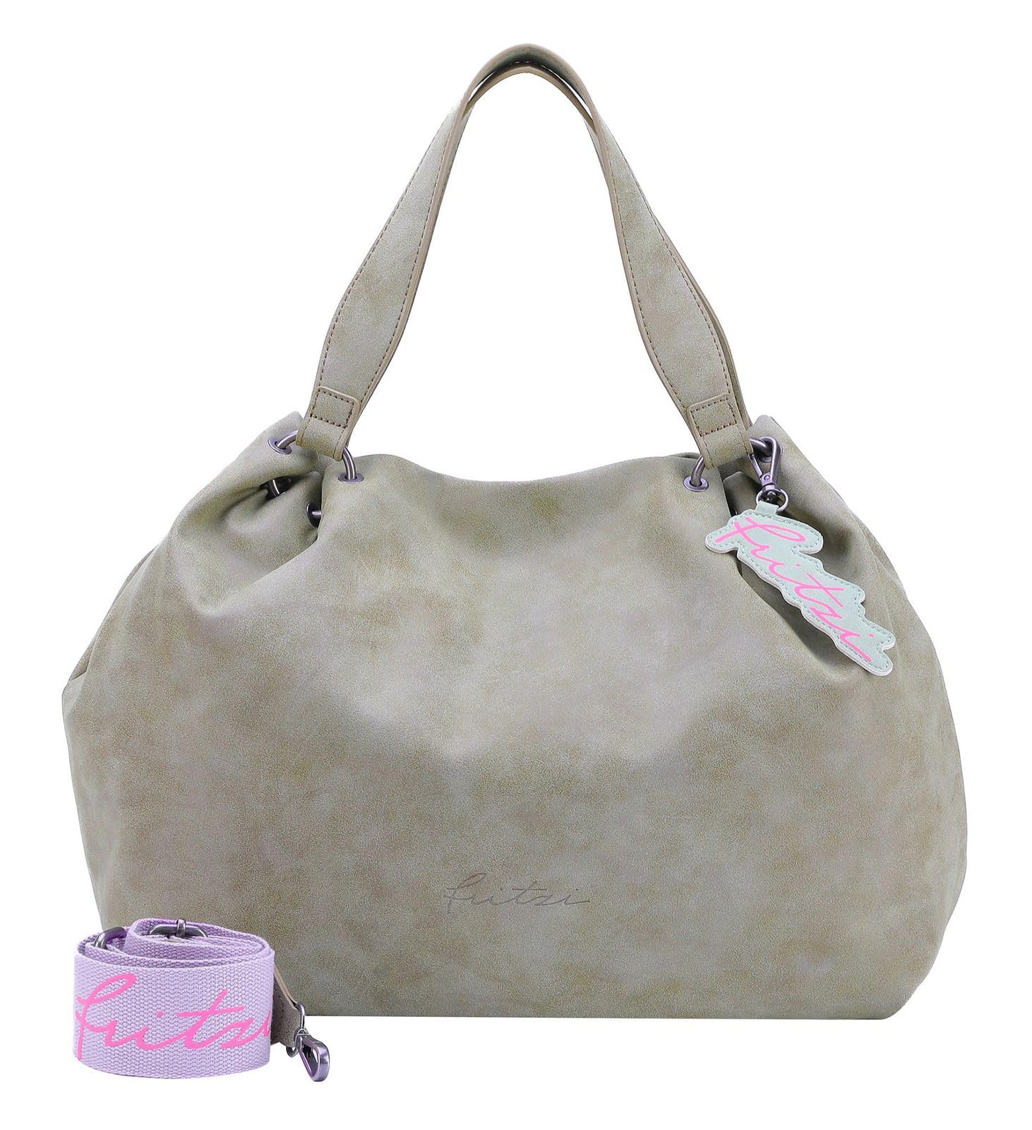 Fritzi aus Preußen shoulder bag Joshi01 Vintage Shopper Moss