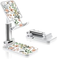 Vista 18 de Soporte de teléfono plegable para escritorio - Soporte de teléfono celular de ángulo ajustable para iPhone, Samsung y otros teléfonos inteligentes