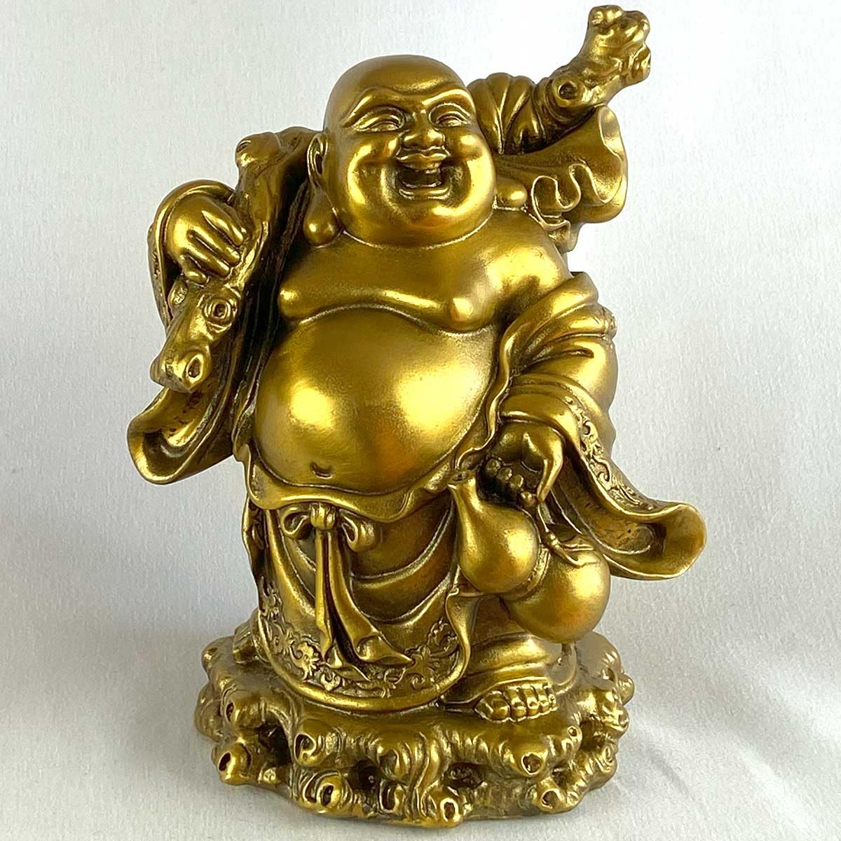 Amazon｜布袋様 布袋尊 置物 銅製 中 大 特大 縁起 ご利益 開運