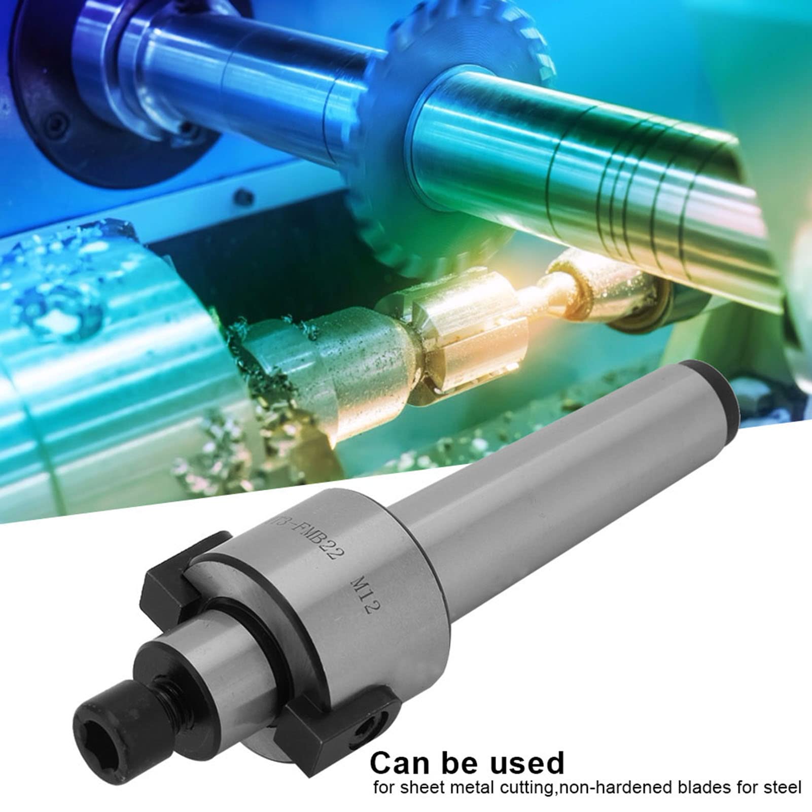 Porte-fraise M12 avec cône Morse Porte-mandrin CNC de serrage rapide pour MT3-FMB22/27 - Outils de coupe précision pour machine-outil industrielle