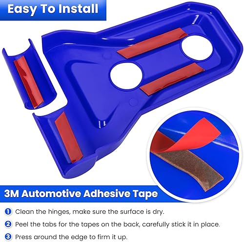 Vista 63 de Cubierta de bisagra de puerta, accesorios exteriores, decoración para Jeep Wrangler JL JLU Sport Sahara Freedom Rubicon Unlimited y Gladiator JT 2