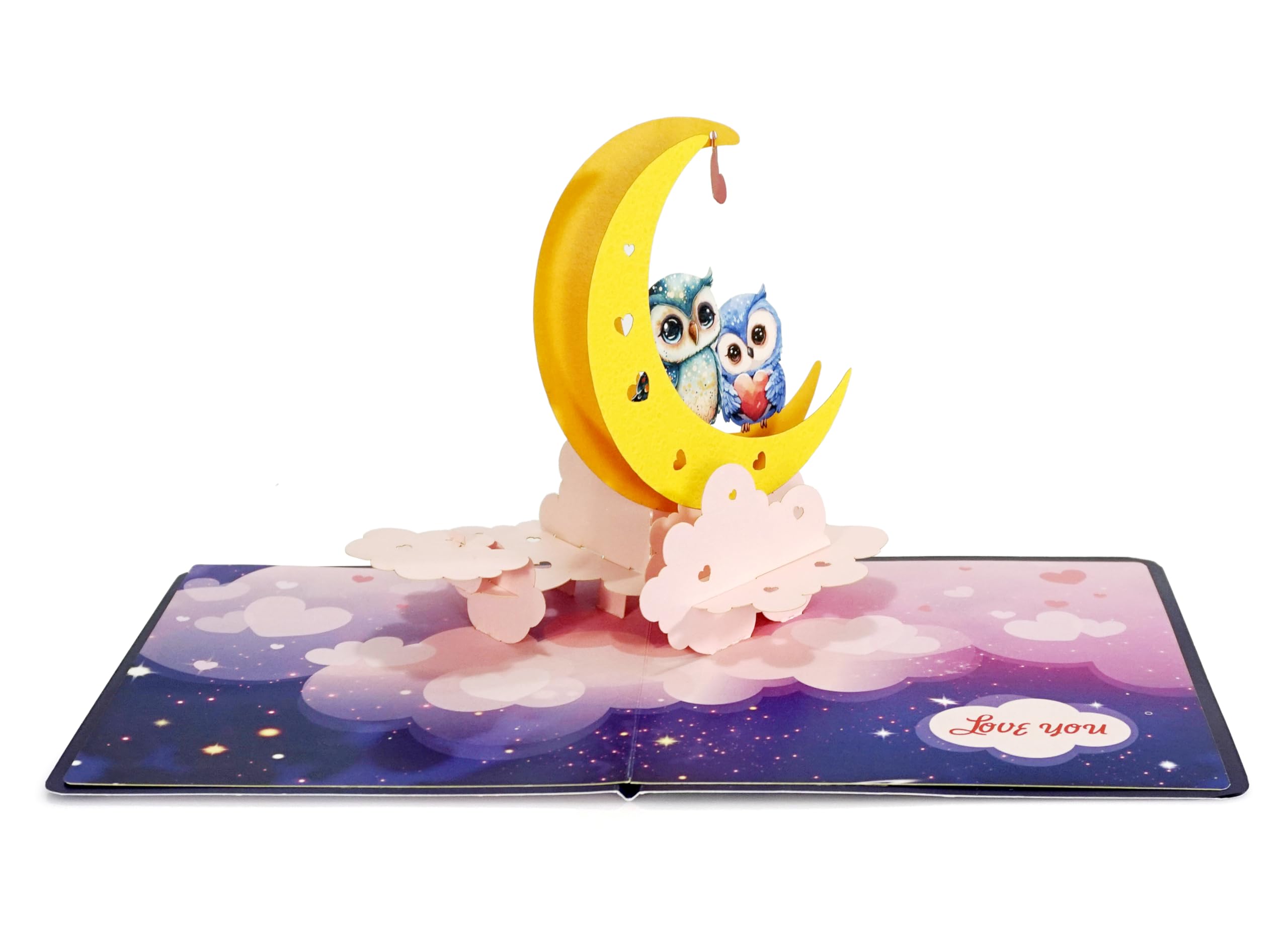 Lampada Da Notte Al Chiaro Di Luna Per Anniversario, Matrimonio E San Valentino Regalo Di Decorazione Artistica Non Ricaricabile