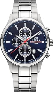 UMR Ruhla 80513M - Orologio da uomo con cronografo, in acciaio INOX