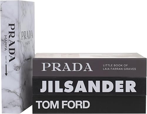Miniatura 18 de Luxe Large | 4 libros decorativos para decoración del hogar | Decoración de libros de mesa auxiliar | Libros falsos para decoración | Decoración de