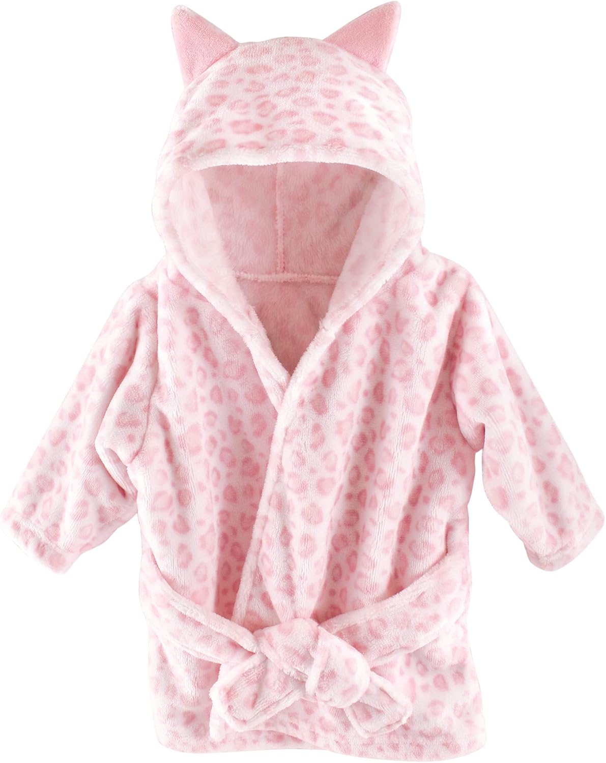 Hudson Baby Unisex Baby Plush Animal Face Bathrobe