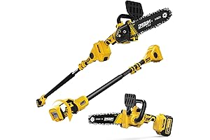 IMOUMLIVE Cordless Pole Saw/Chainsaw