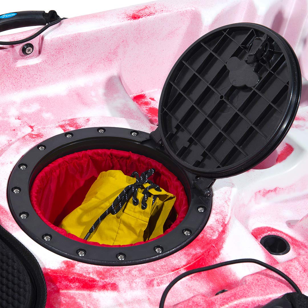 Atlantis Shark Kayak da Pesca, 280 x 83 cm, con Gavoni e Accessori