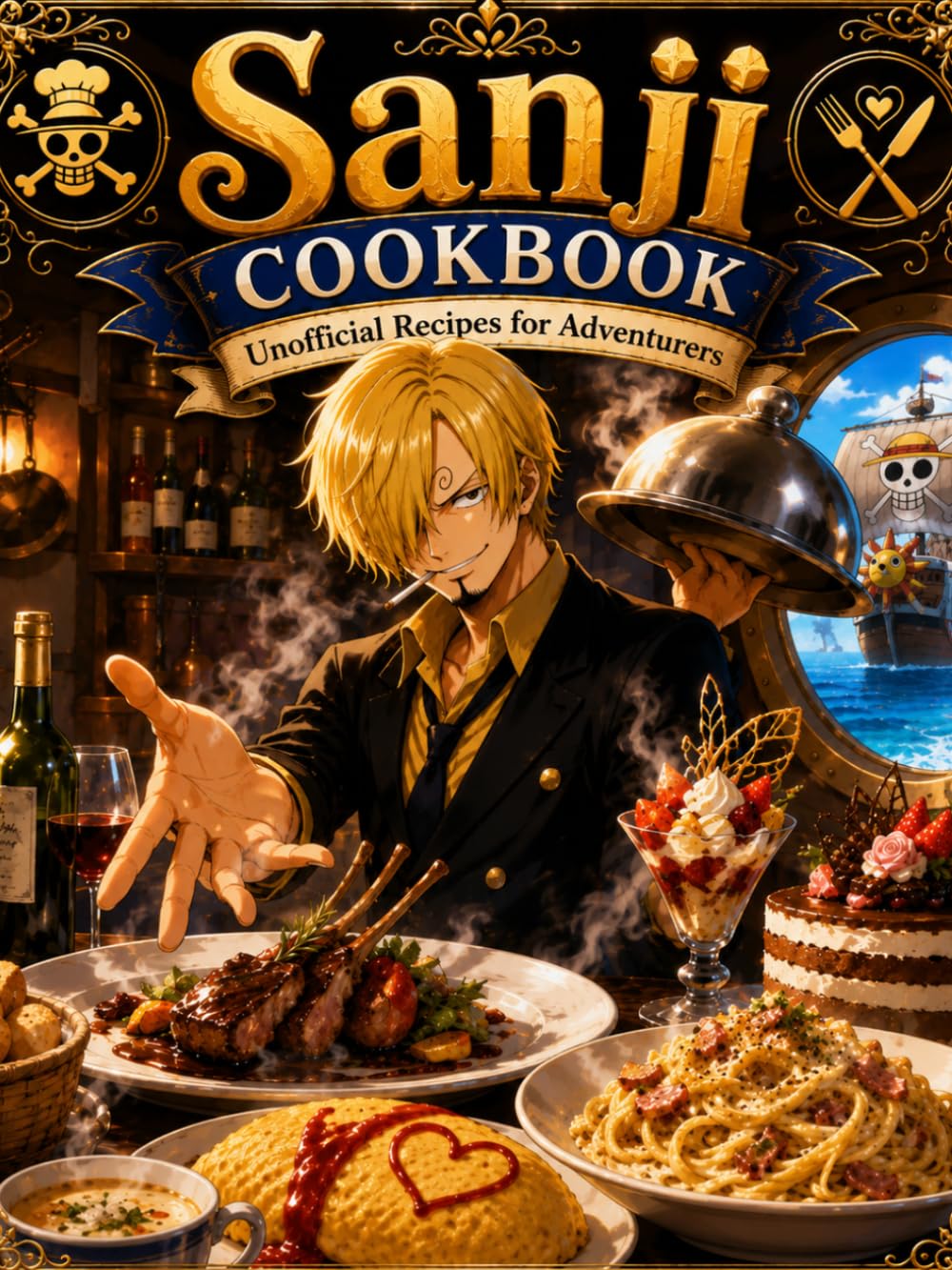 Sanji Cookbook : Unofficial Recipes for Adventurers.