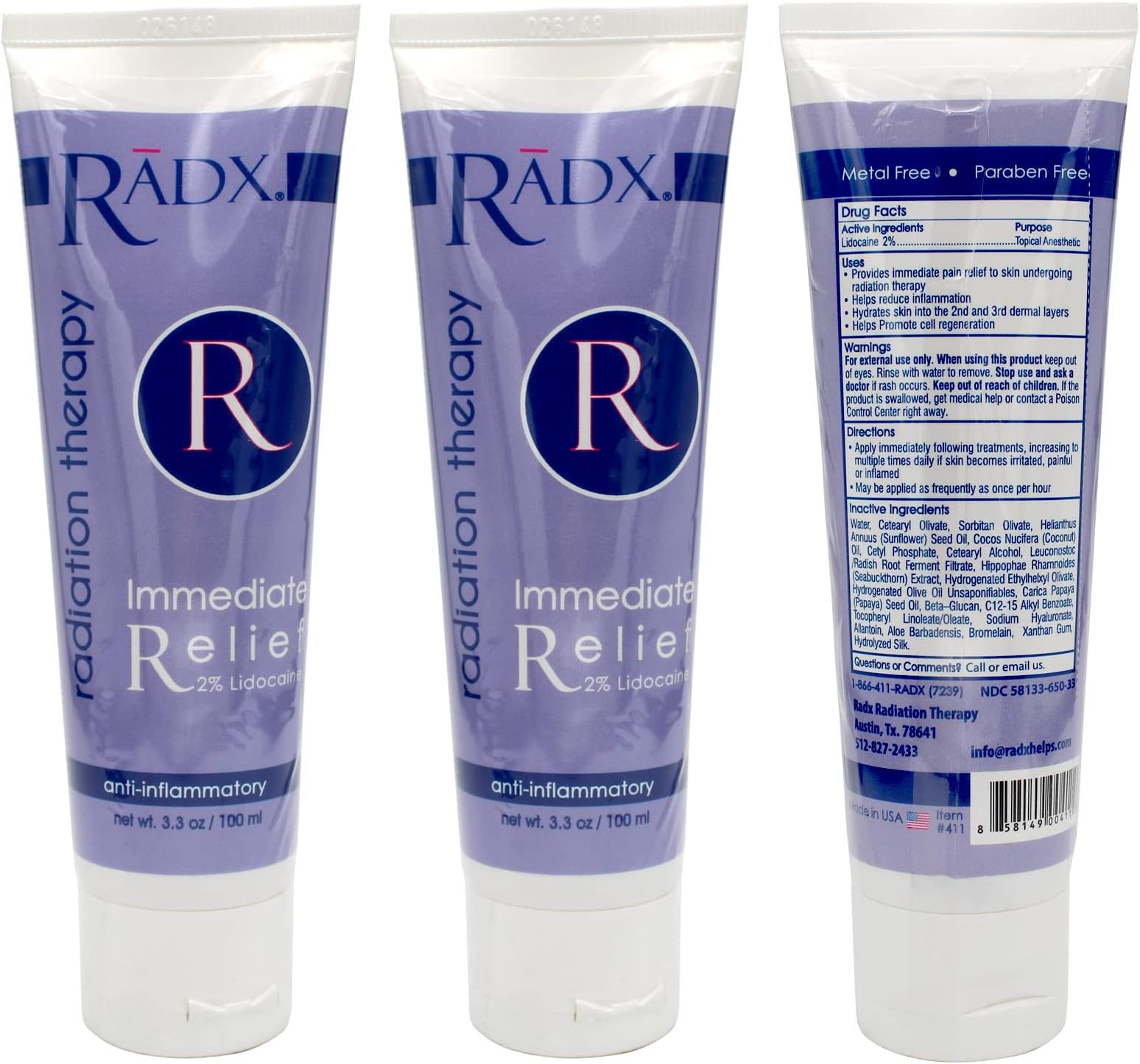 Radiation Therapy Cream, 2 Ounce