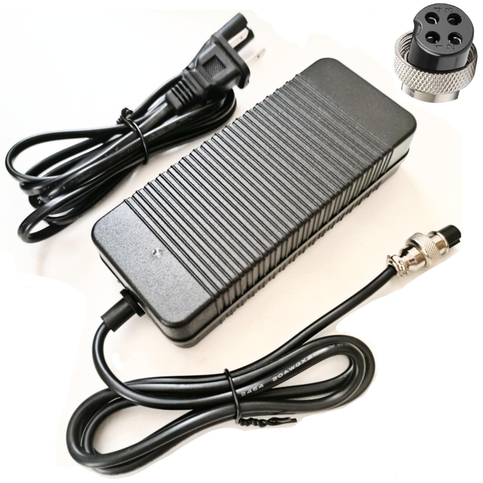 Amazon.com: [Verified Fit] 63V 1.1A 4-Prong Ninebot Scoote-r