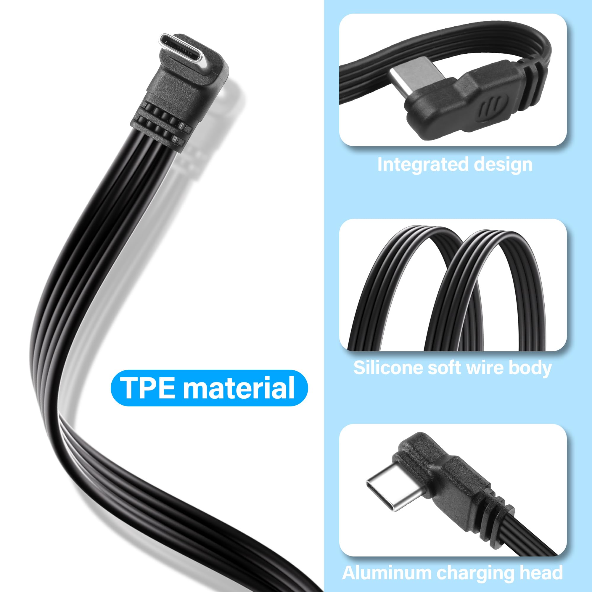TUNIT Cavo di ricarica e trasferimento Tunit USB-C / USB-C Vendita Calda 3C