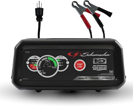 Schumacher Electric 6A Car Battery Charger & Maintainer, 12V SC1341