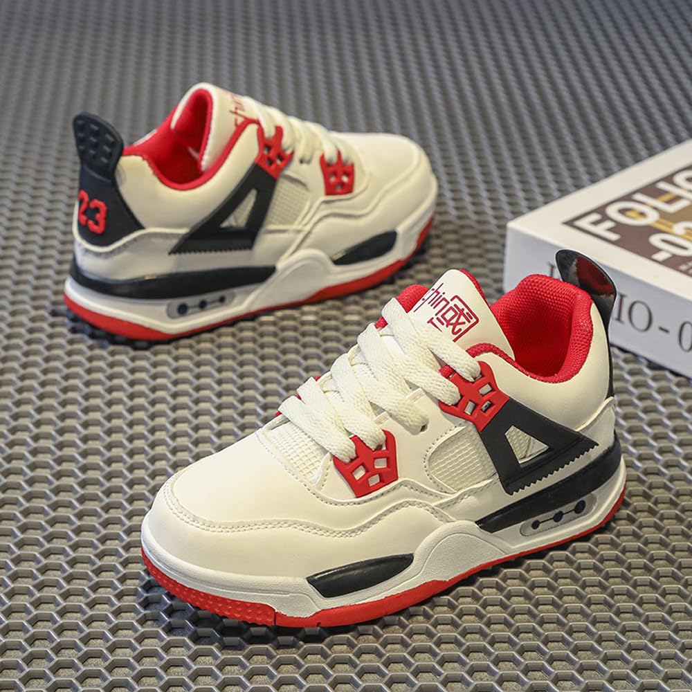 Kinder Basketball Schuhe Sportschuhe Jungen Mädchen Studenten Freizeitschuhe Sportschuhe für Grundschuler