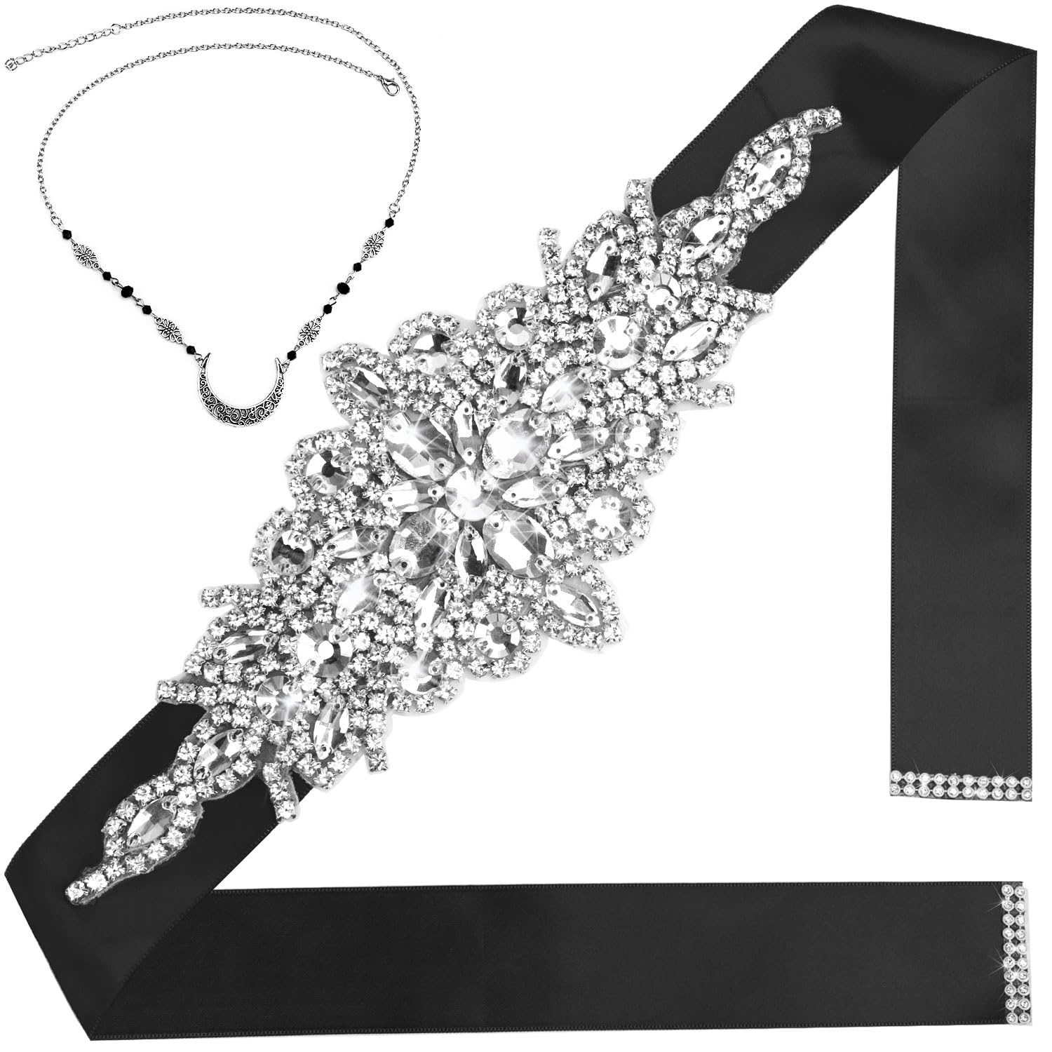 Women's Belts Rhinestone Belt for Dresses Rhinestone Bridal Belt for Wedding