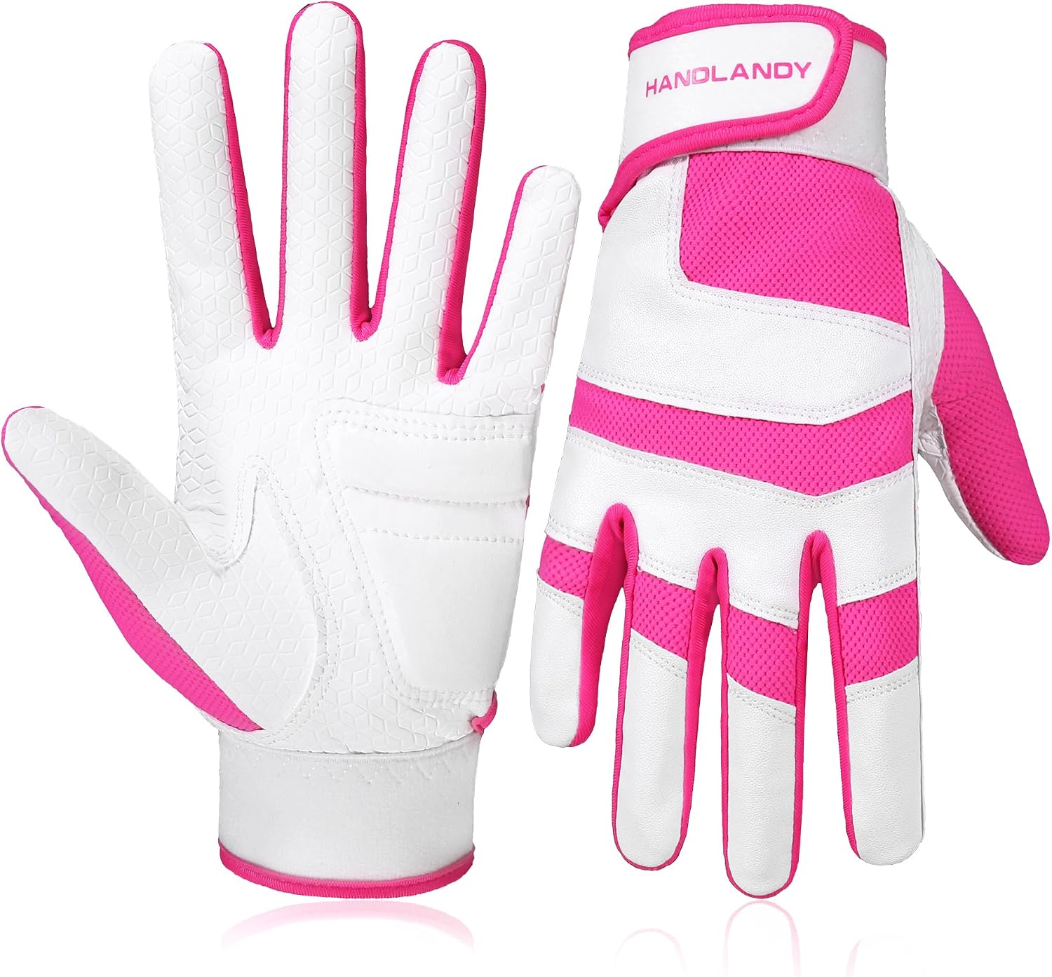 Baseball Batting Gloves - Durable Grip, Breathable Softball Batting Gloves for Adults Youth Kids - Gift for Players
