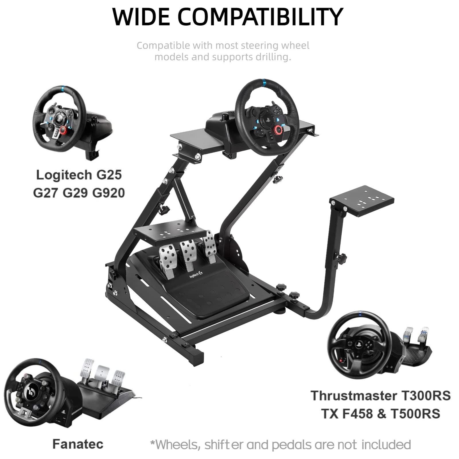 Dardoo G920 Racing Steering Wheel Stand Driving Simulator Cockpit Pro
