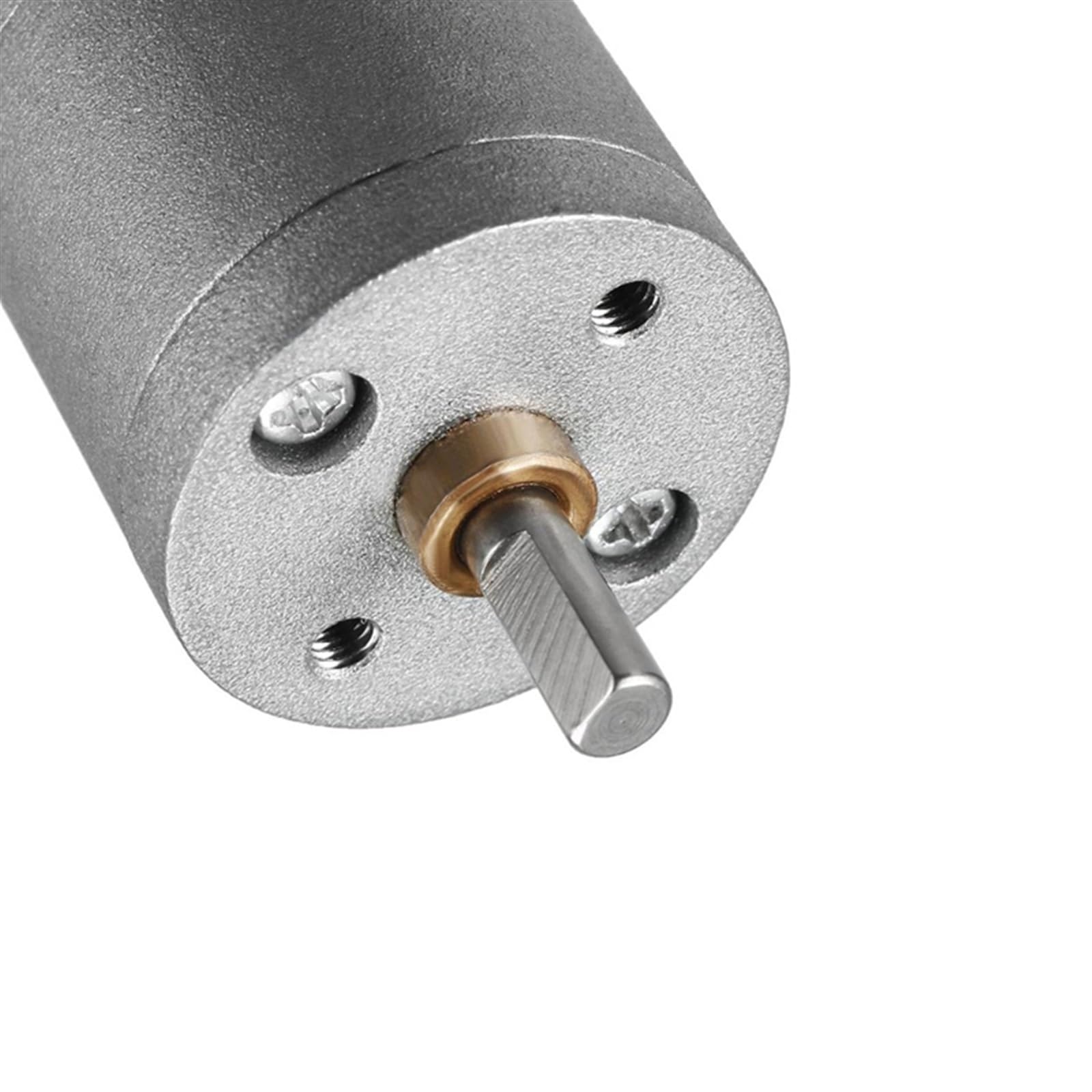 Oniissy JGA25-370 Getriebemotor 12V – Hohes Drehmoment, Metallgetriebe, Drehzahl Wählbar (22–1360 U/min) Für Automatisierung