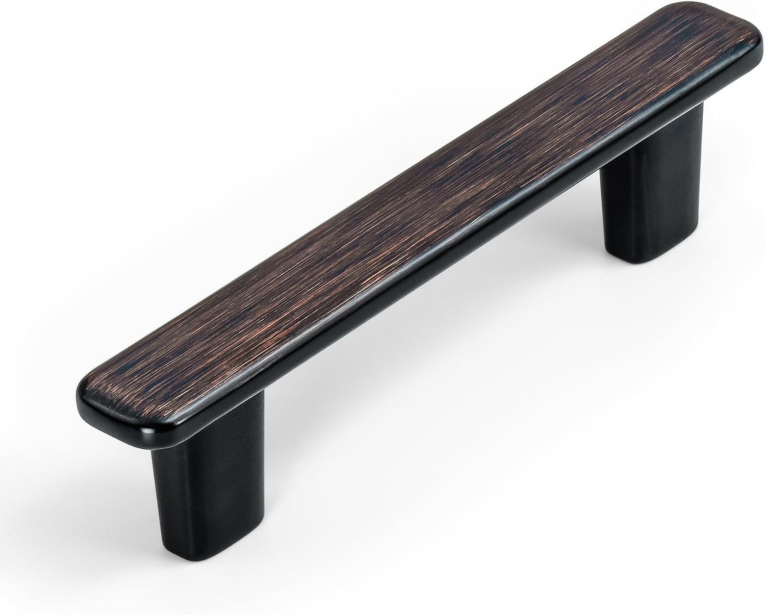 HESTIA HARDWARE 10 Pack | Oil Rubbed Bronze Drawer Pulls 3 Inch Hole to Hole | Modern Bronze Cabinet Handles | 76mm Kitchen Cabinet Pulls, Drawer Handles and Dresser Handles (Z17.3in.10.O)