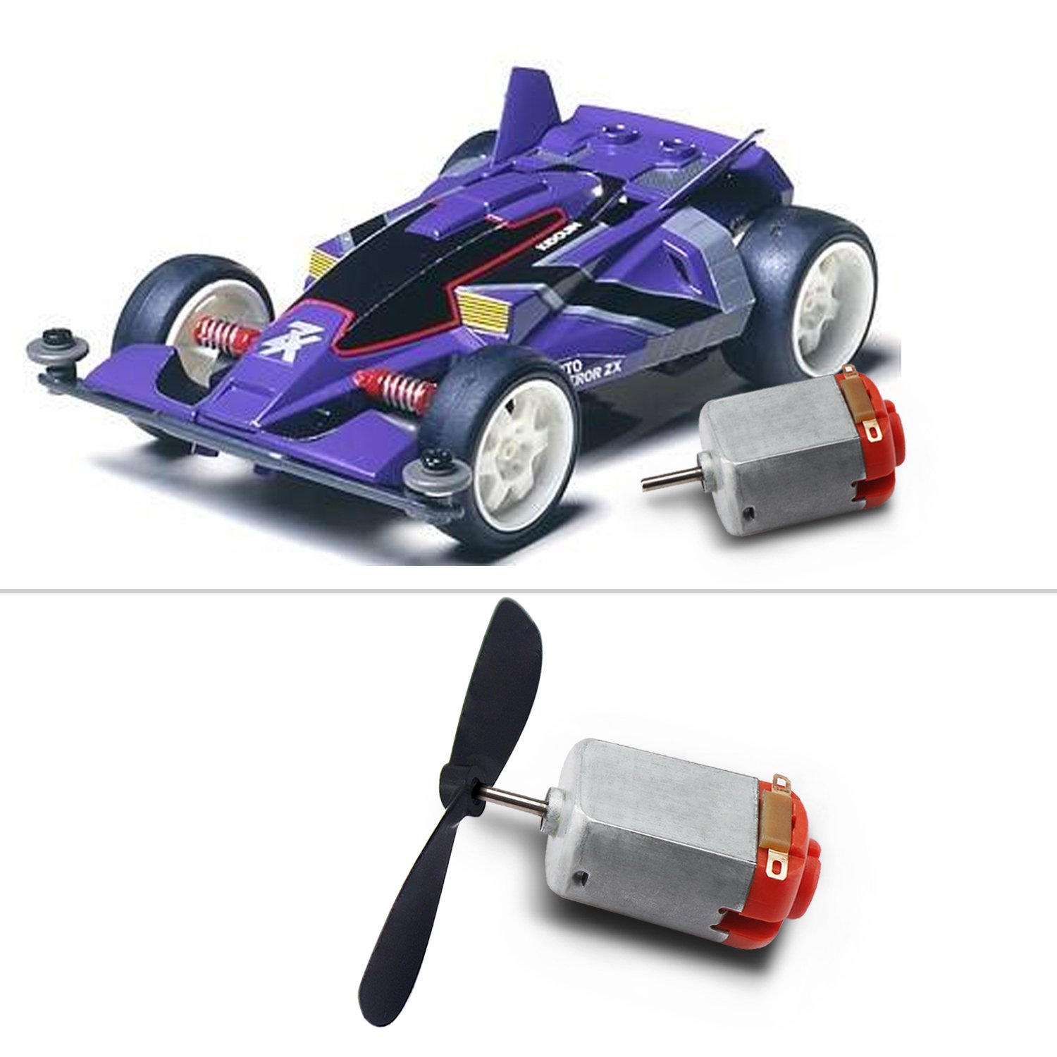 Micro 130 DC 3V Motor, DROK 10pcs DC 36V 16500 RPM Cars Toys Electric