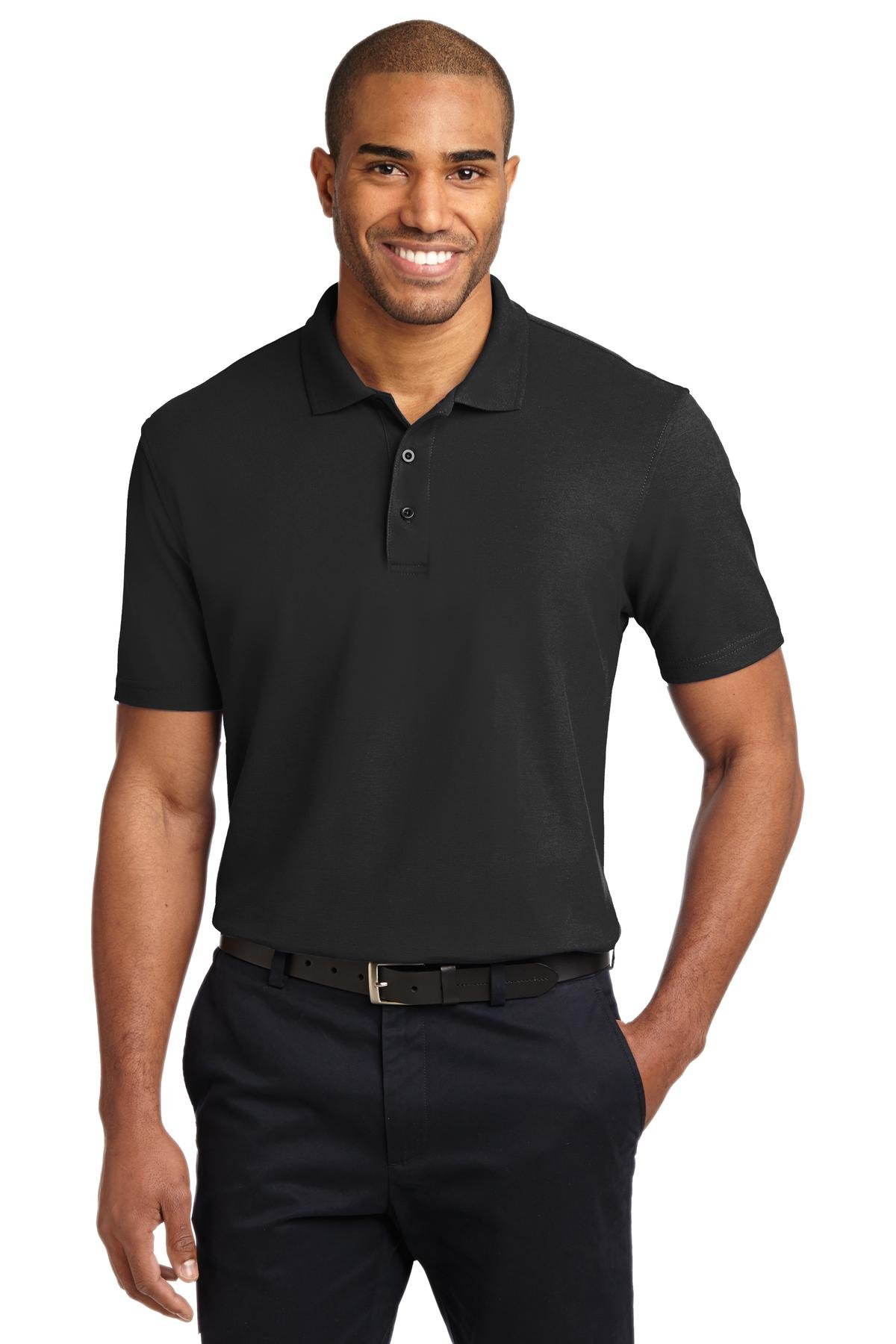 Port Authority Stain-Release Polo, Black, 2XL