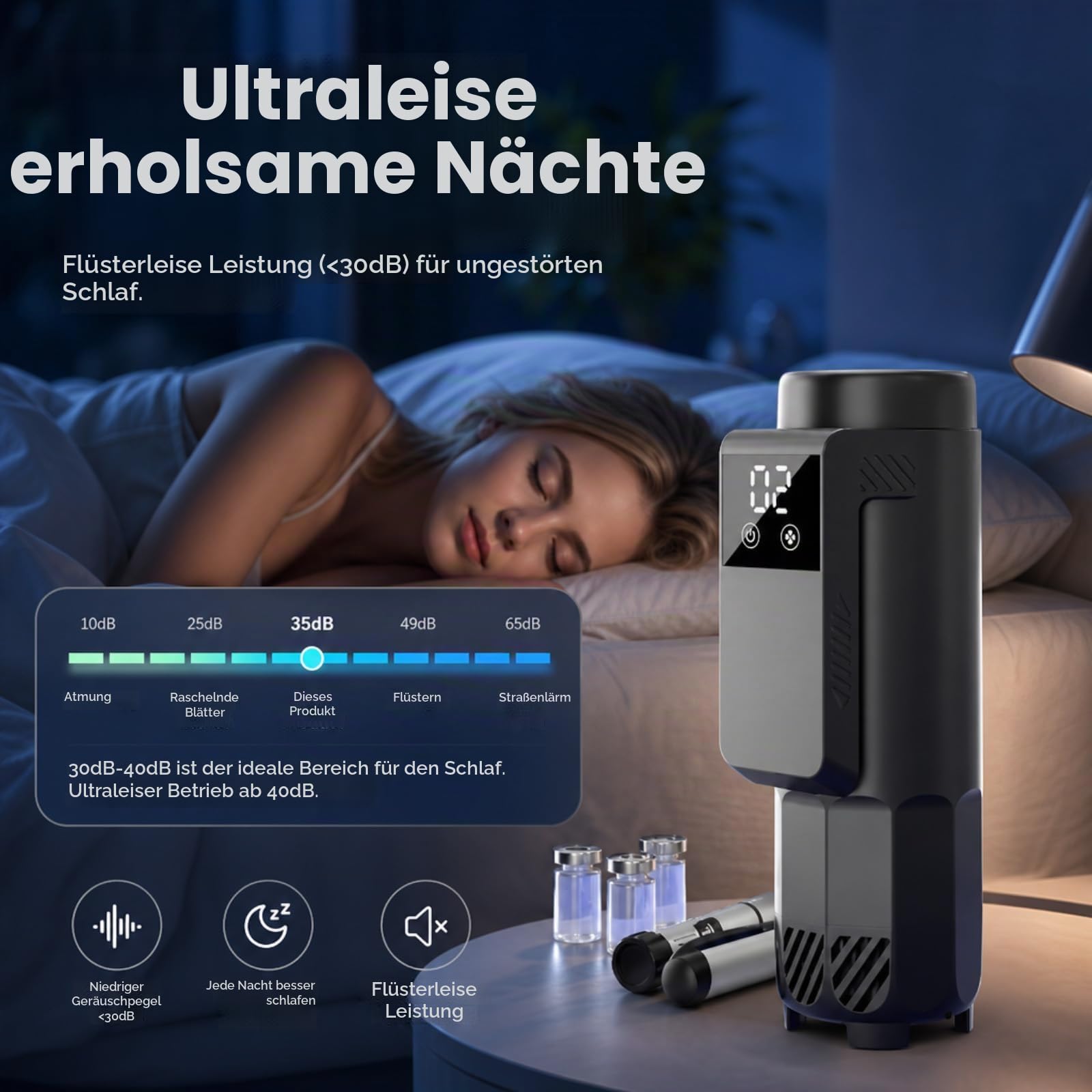 Insulin Kühltasche elektrisch USB Medikamenten Kühltasche für 7 Insulinpens Reise 0-18°C Temperaturkontrolle Mini Kühlschrank für Diabetiker Medikamente Box Diabetikerbedarf unterwegs Tragbar