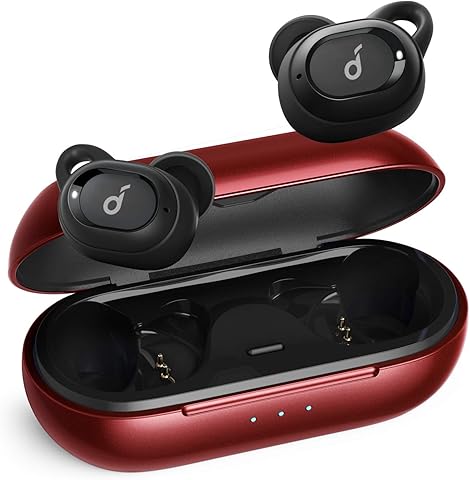Soundcore Wireless Earbuds, Anker Liberty Neo, Premium Sound with Pumping Bass, Secure Fit, Bluetooth 5.0 Headphones, Stereo Calls, Noise-Canceling, Easy Pairing, Sweatproof for Sports, Work Out, Gym