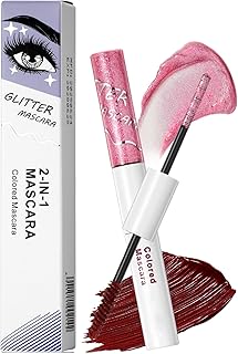 Máscara de pestañas de doble extremo, 2 en 1,...