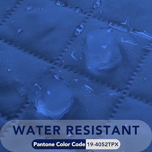 Miniatura 4 de PureFit - Funda de sofá acolchada reversible, resistente al agua, funda lavable con correas antideslizantes y elásticas para niños, perros, mascotas