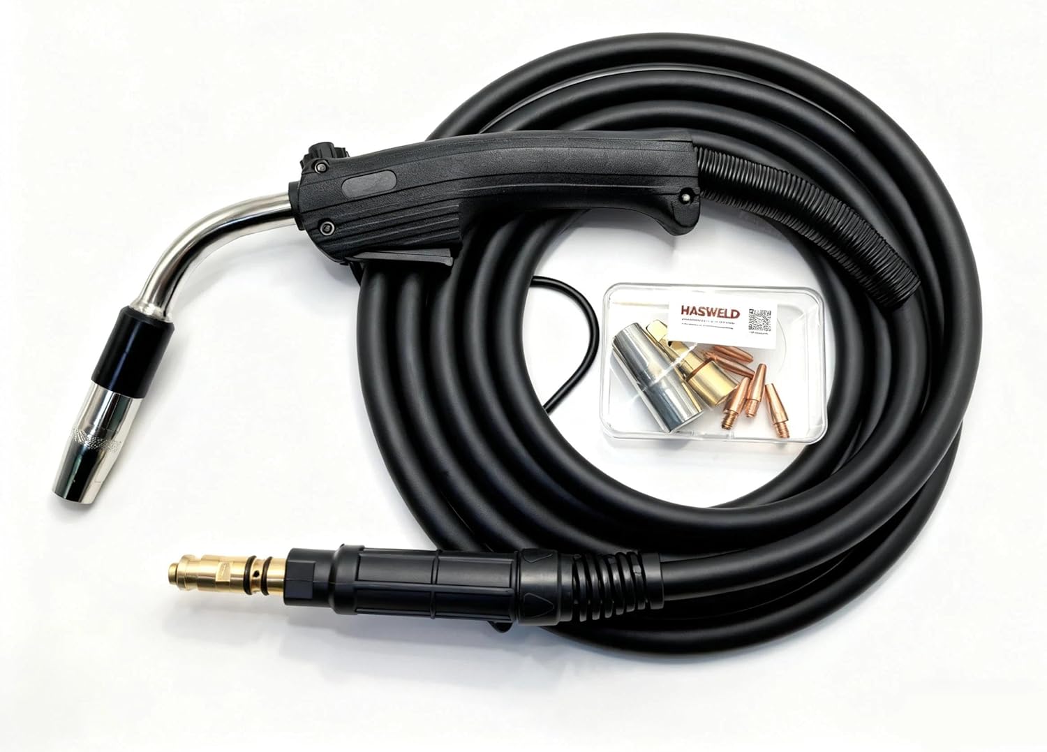 Heavy Duty 250A Mig Welding Gun 10ft Replace Lincoln Magnum PRO 250L K4530-2 K4530-1 K3081-1 fits Lincoln Electric POWER MIG 216/255xt/256/260/262p/262mp Mig Welder
