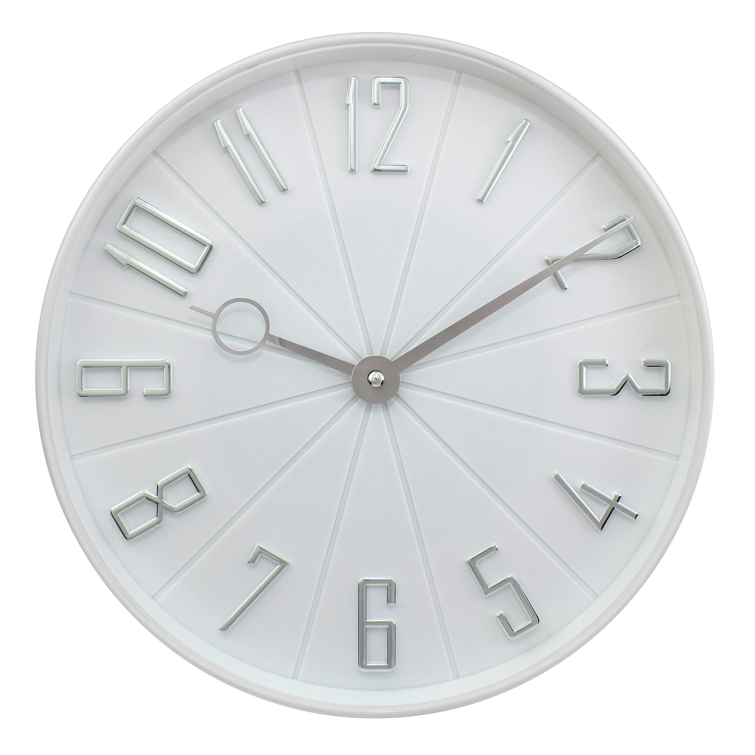 Horloge murale lisible Westclox 32256W pour en finir avec les chiffres flous
