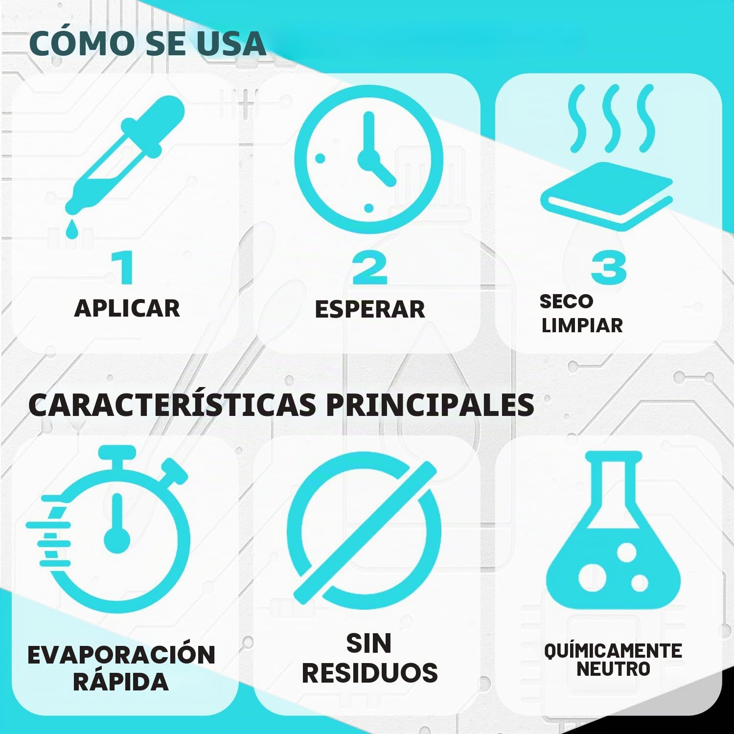 GiDeli Isopropanol 99,9% 4 x 5l - Alcohol isopropílico limpiador de alto porcentaje - Alcohol de limpieza para electrónica, accesorios de impresoras 3D, cristales, pantallas y lentes