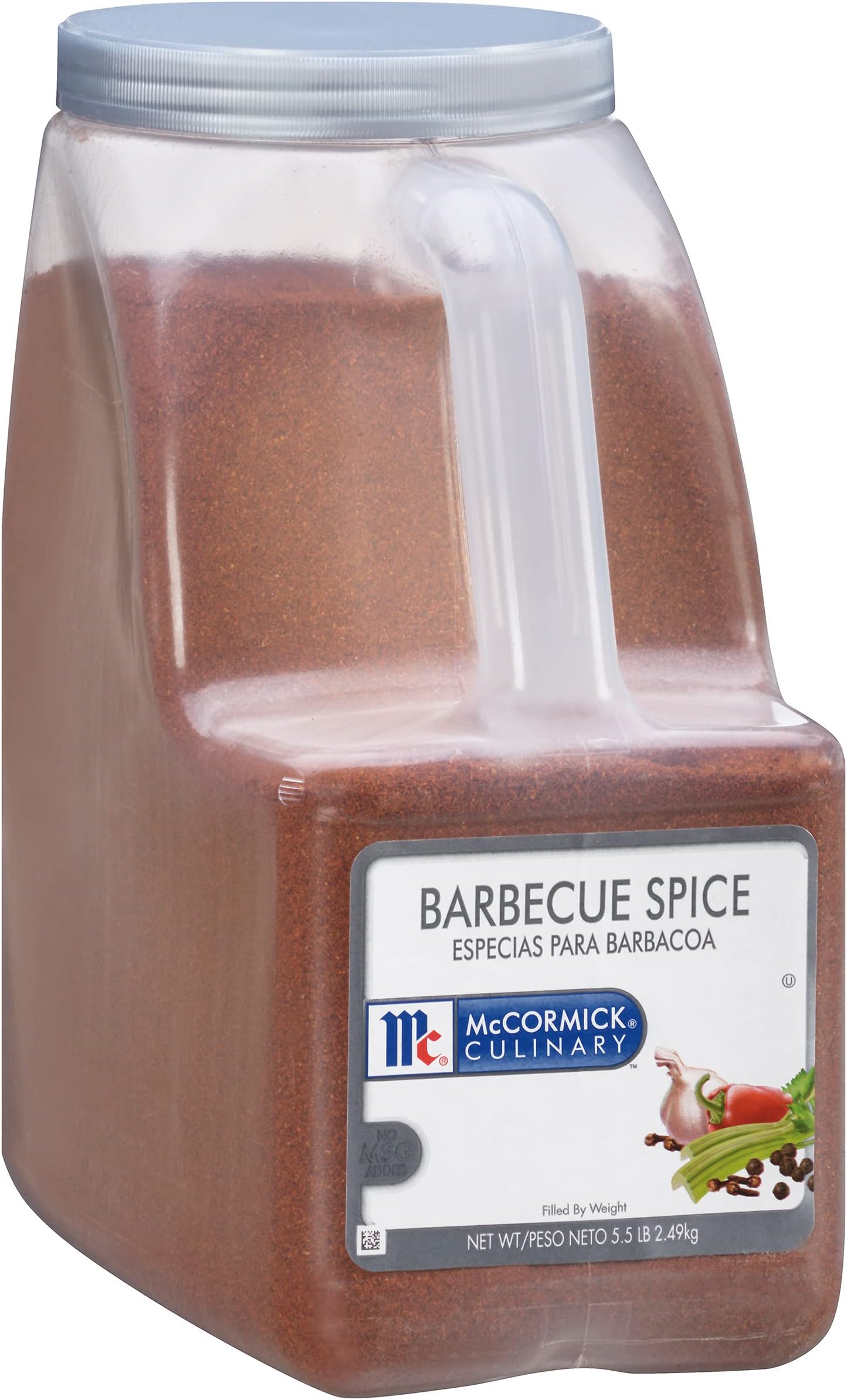 McCormick Culinary Barbecue Spice, 5.5 lb - One 5.5 Pound Container of BBQ Dry Rub Seasoning Blend, Perfect for Ribs, Chicken, Pork and More