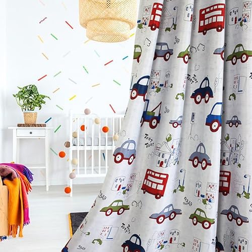 Cartoon Curtains For Kids Bedroom Amazon Com