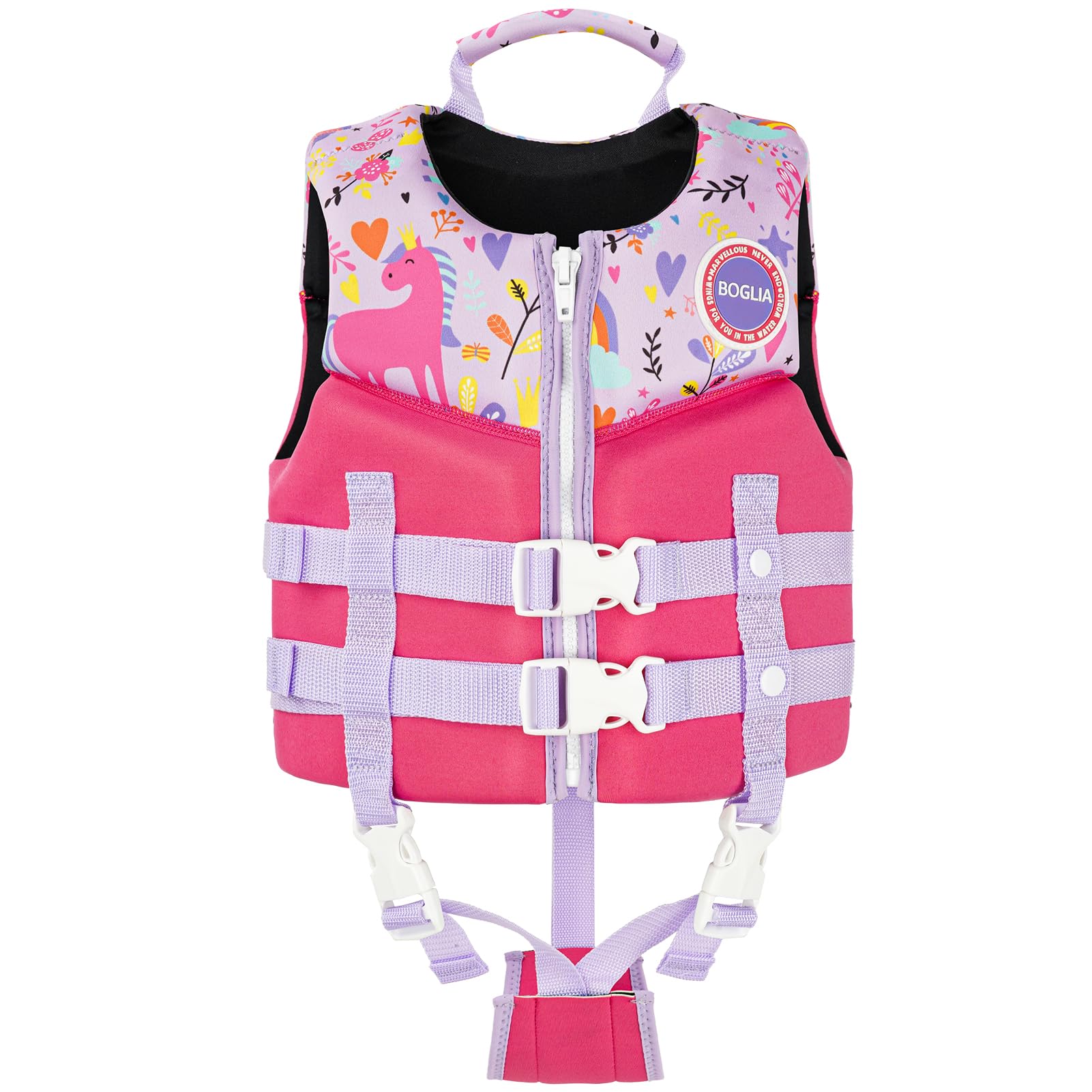 Kinder Schwimmweste Neopren - Schwimmhilfe Für Jungen & Mädchen 4-8 Jahre