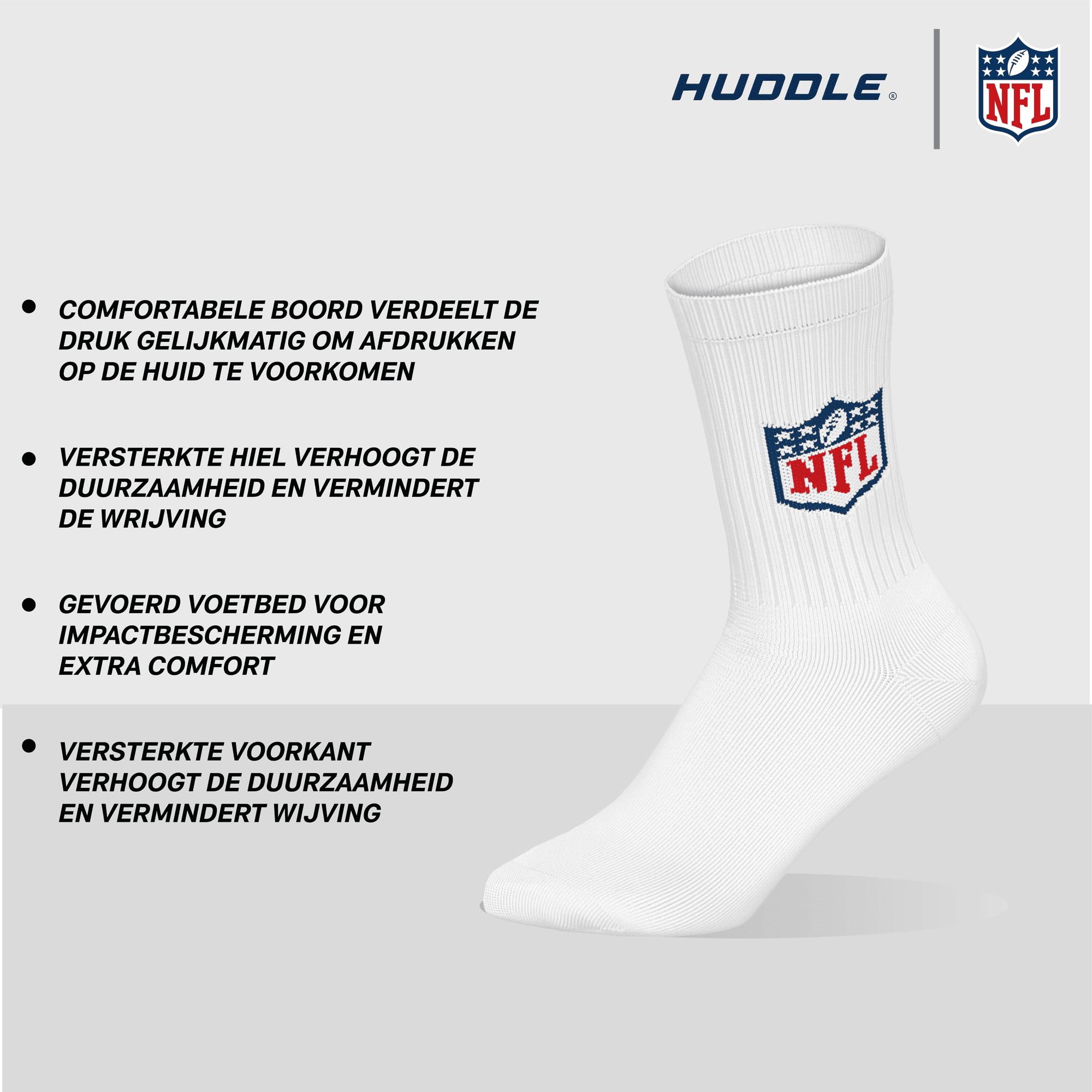NFL Calzini Pacco da 3 Unisex-Adulto