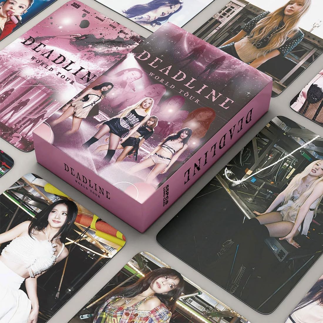 Kpop BP Cartes à Collectionner Born Pink World Tour 55 Lomo Cartes