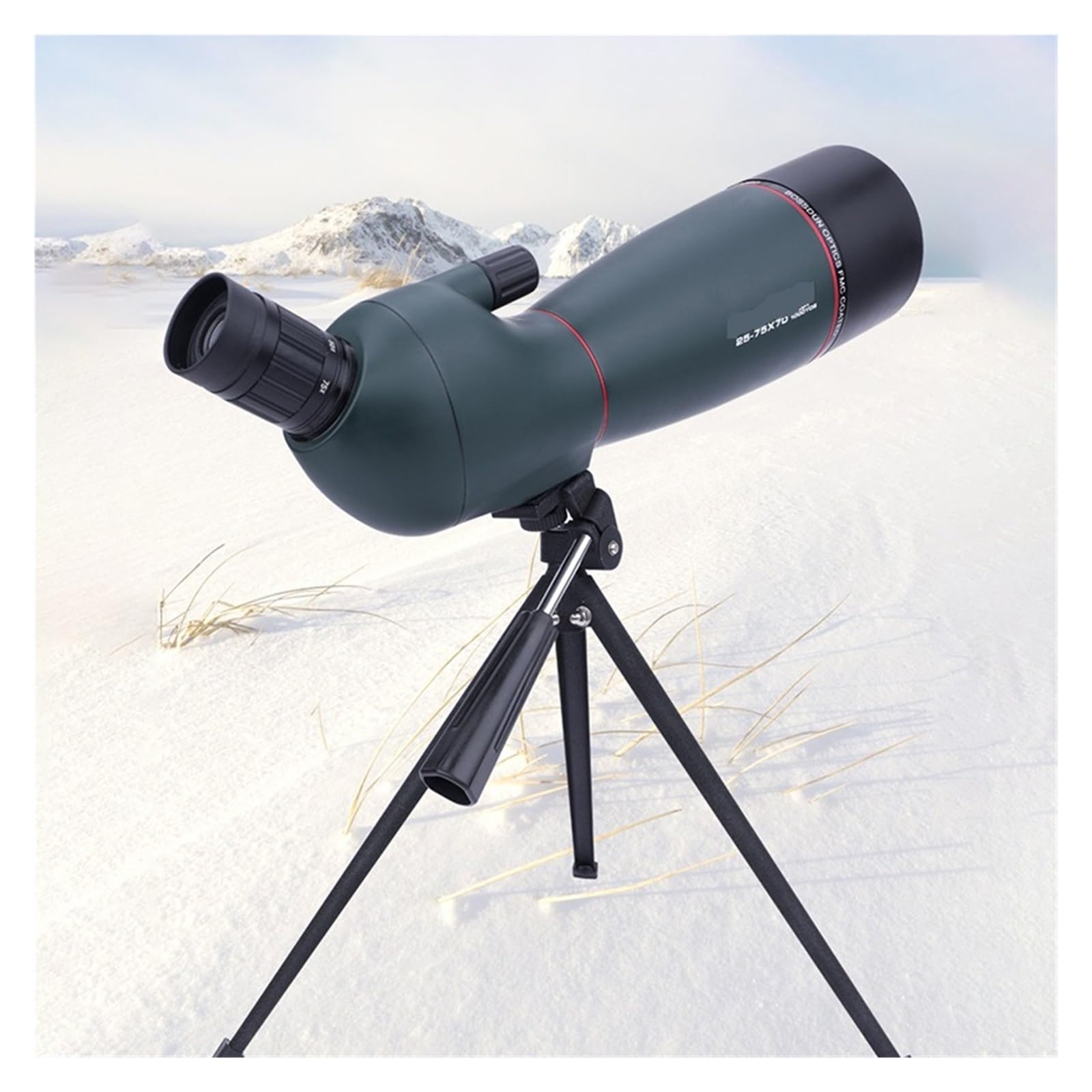 25-75x70mm Luneta Z Zoomem FMC Wodoodporny Teleskop Ze Statywem Do Strzelania Birding Camping Polowanie Zakres Optyki Mocny Okular I PowięKszenie(D 25-75X70mm)