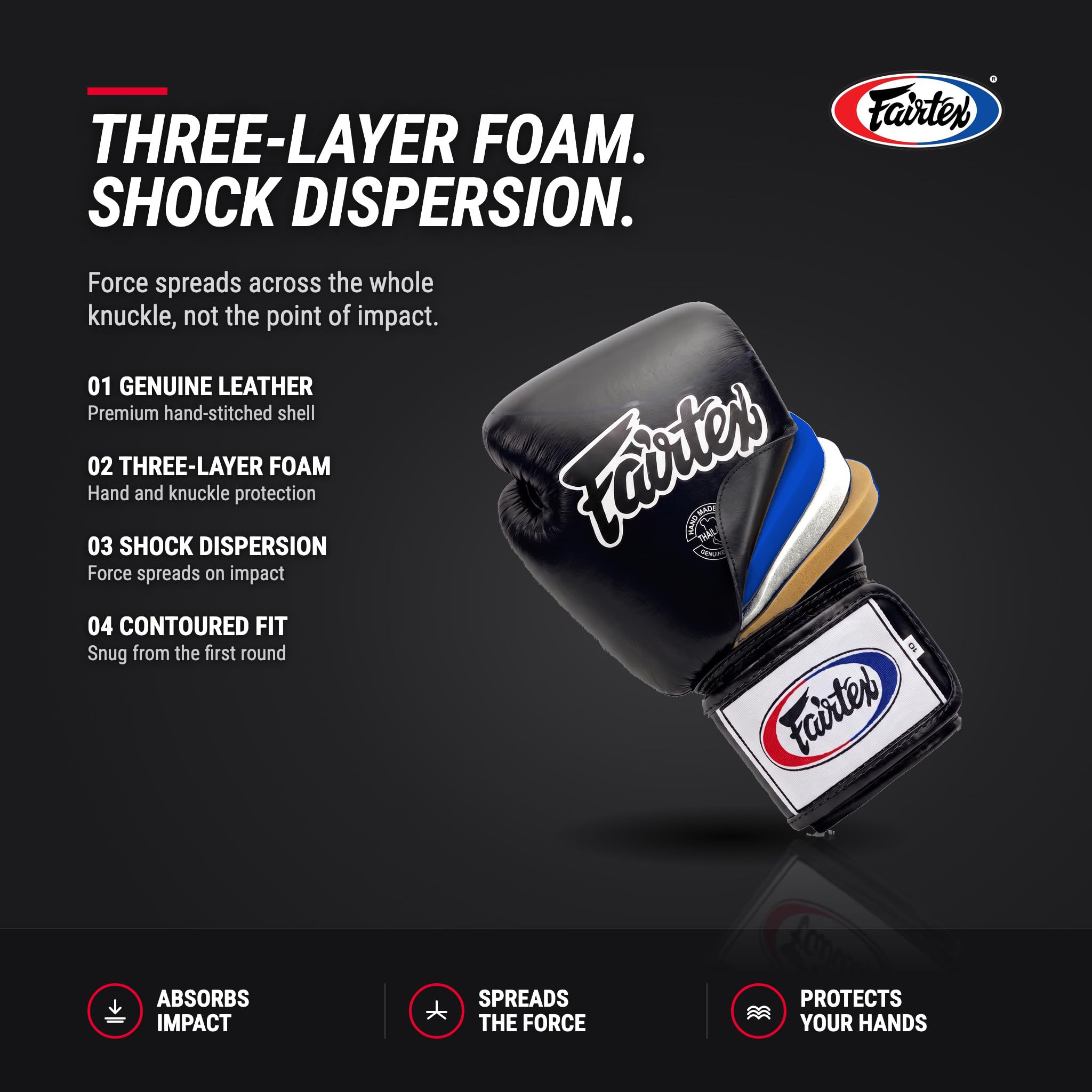 Amazon.co.jp: Fairtex ムエタイスタイル スパーリンググローブ 8 oz