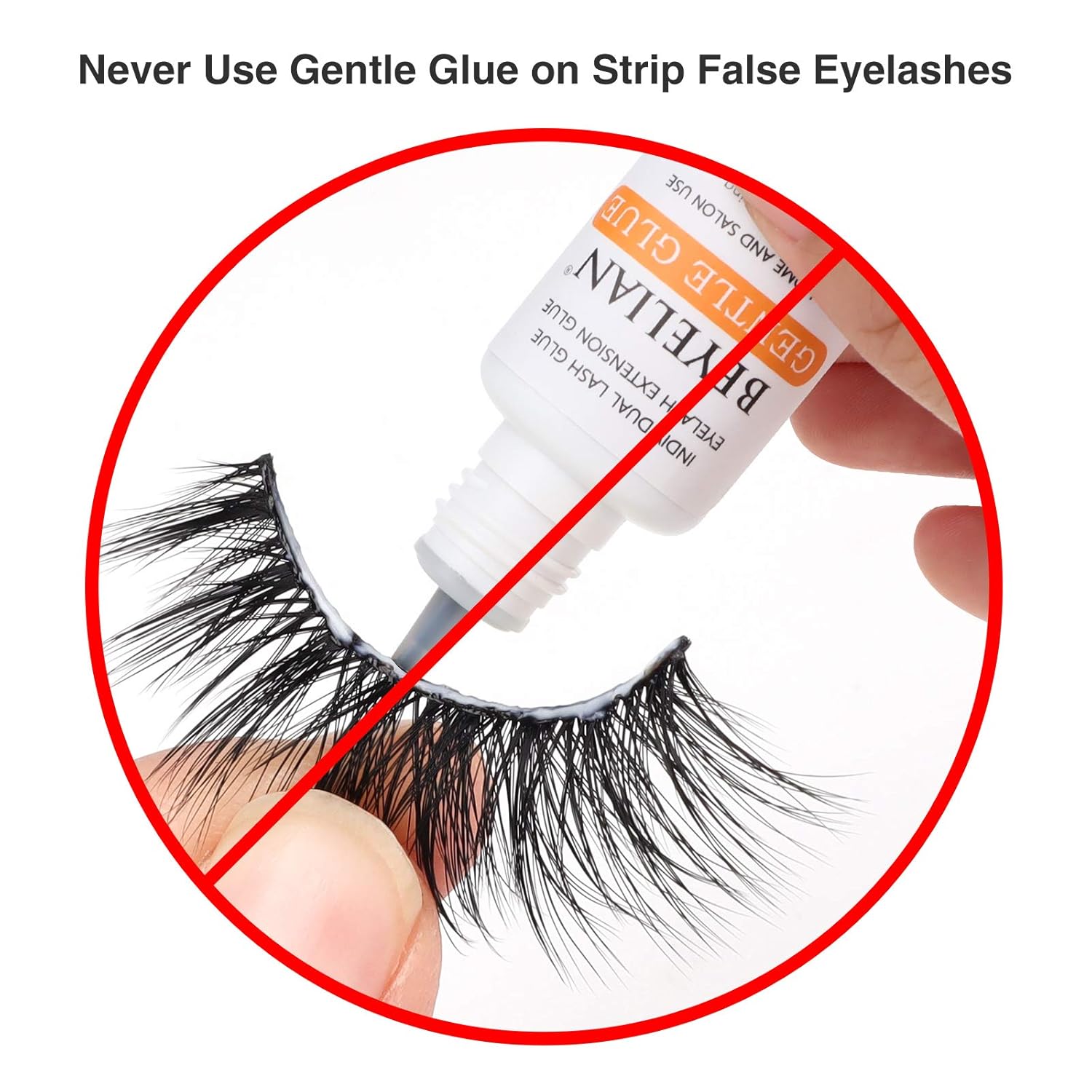 BEYELIAN DIY Individual Lash Glue,Sensitive Eyelash Extension Adhesive Cluster Lash Glue Gentle Glue Plus Improved Formula Low Irritation and Self Use : Beauty & Personal Care
